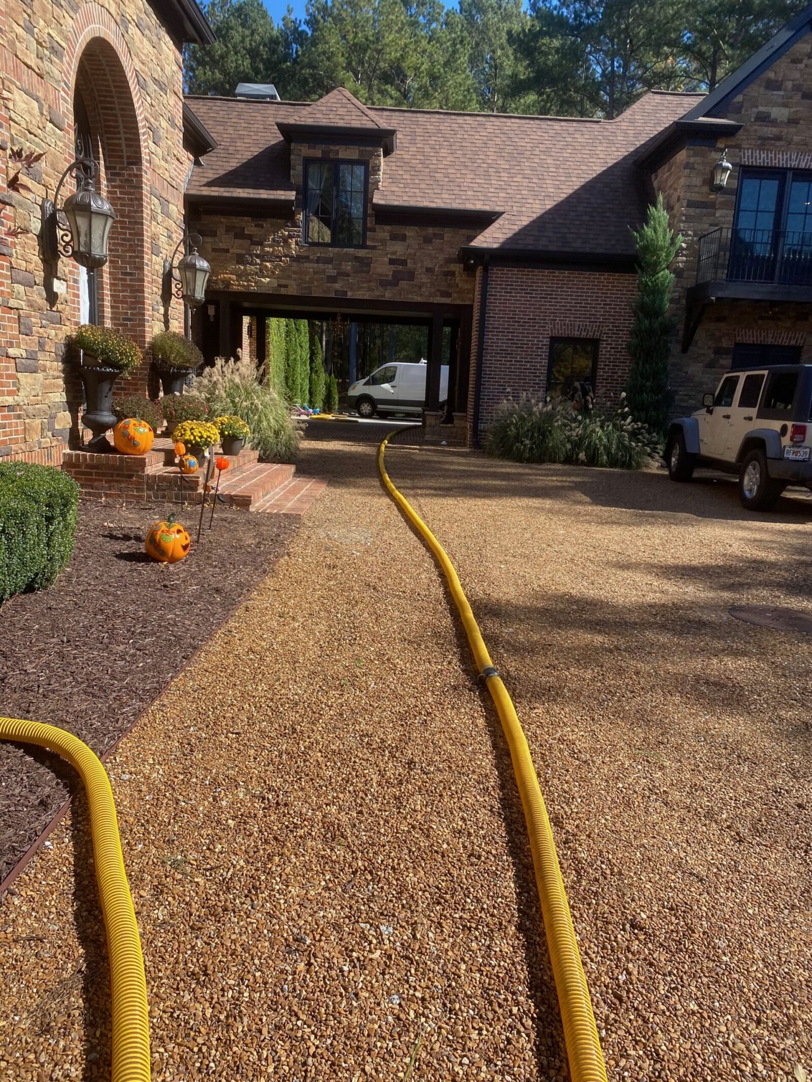 Guru Gutter Cleaning — gutters, at work